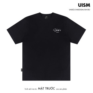 Áo Thun Unisex Undo Basic Màu Đen 100% Standard Cotton - Local Brand Chính Hãng