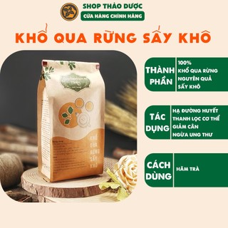 Combo 500G Khổ Qua Rừng ( 2 Gói 250G ) - Tặng 1 Chai Tinh Dầu Sả Chanh 8ML - Ổn Định Huyết Áp