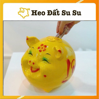 Heo đất híp hàn quốc / lợn đất tiết kiệm Ống Tiết Kiệm Ống Heo Đựng Tiền/ Heo Đất Su Su