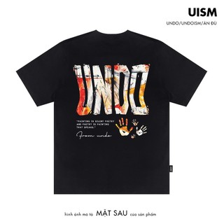 Áo Thun Unisex Undo Painting Màu Đen 100% Standard Cotton - Local Brand Chính Hãng