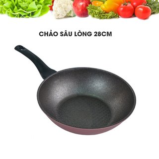 Chảo Chống Dính Hàn Quốc Ecoramic - 28cm sâu lòng