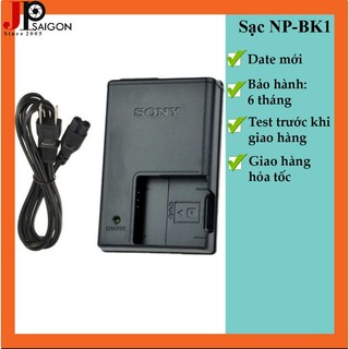 Sạc máy ảnh thay thế cho sony np-bk1, sạc dây