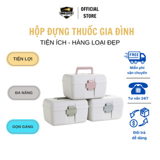 (Thanh lý) Hộp đựng thuốc gia đình - siêu tiện ích - hàng loại đẹp - không ưng trả hàng miễn phí