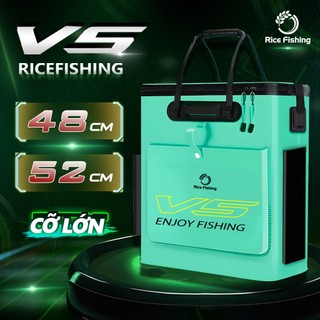 Thùng Đựng Cá CHUANG WEI Đa năng chất liệu EVA chống thấm nước cao cấp , có thể gấp gọn tiện lợi TC-14