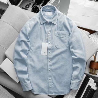 Áo sơ mi nam h2t heavyweight denim shirt 1759