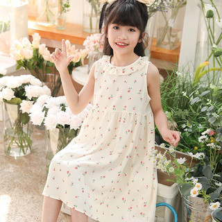 Váy bé gái mùa hè chất đũi mềm siêu mát, Váy bé gái chất đũi mịn mát Thuỳ Dung Boutique
