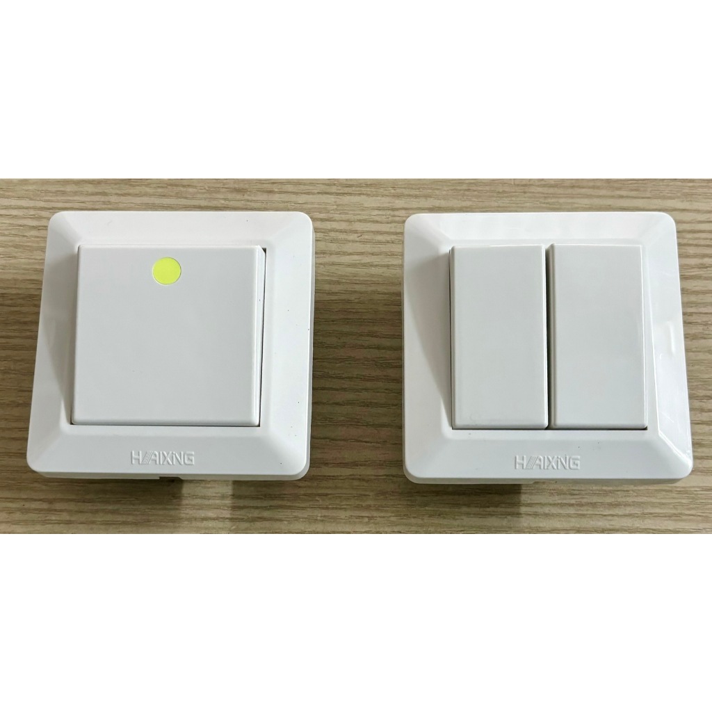Công tắc điện hàng hải đơn và đôi 250V 16A - Marine Cabin Switch 250V/16A | HE-2N-1 / HE-2N-2 IP22, 