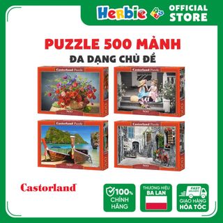 [CHỌN MẪU] Đồ Chơi Xếp Hình Puzzle 500 Mảnh CASTORLAND Đa Dạng Chủ Đề - Herbie Toys