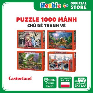 [CHỌN MẪU] Đồ Chơi Xếp Hình Puzzle 1000 Mảnh CASTORLAND Chủ Đề Tranh Vẽ - Herbie Toys