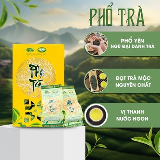  Phổ Trà - Trà xanh Thái Nguyên - Trà Việt Thái Tôm nõn đặc biệt Hộp 200g Tea chè 