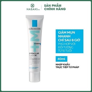 Kem giảm mụn la roche posay effaclar duo+ 40ml