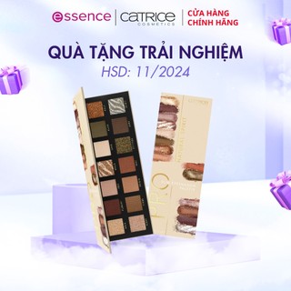 [Quà tặng trải nghiệm date 12/2024] Bảng phấn mắt 14 màu Catrice Pro Natural Spirit Slim Eyeshadow Palette