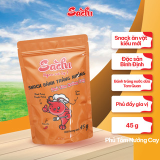Combo 30 bì bánh tráng tẩm vị gà cay, tôm cay sachi