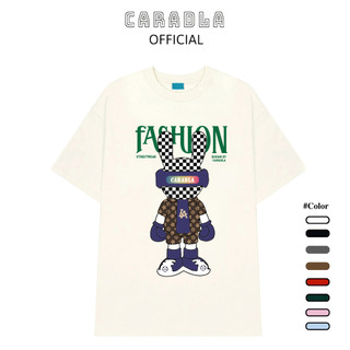 Áo Thun, Áo Phông Unisex Tay Lỡ CARADLA Mã TN FASHION931 Chất Cotton Mềm Mịn Co Dãn Thoáng Mát Form Rộng Cho Nam Nữ