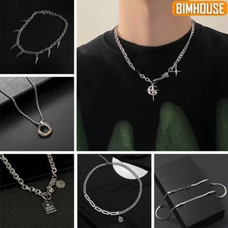 Vòng cổ BIMHOUSE, dây chuyền nam nữ titan thép không gỉ thời trang cá tính