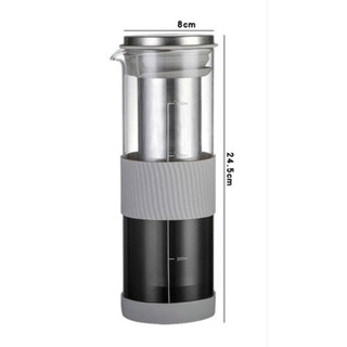 【Rẻ】Bình Pha Cà Phê Cold Brew 800ml Bình ủ cafe cold brew Chất liệu thủy tinh Bình pha trà phin pha coffee bộ lọc inox