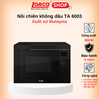 Lò vi sóng LORCA TA 908 cao cấp, đa dạng chức năng - Hàng chính hãng, nhập khẩu Malaysia