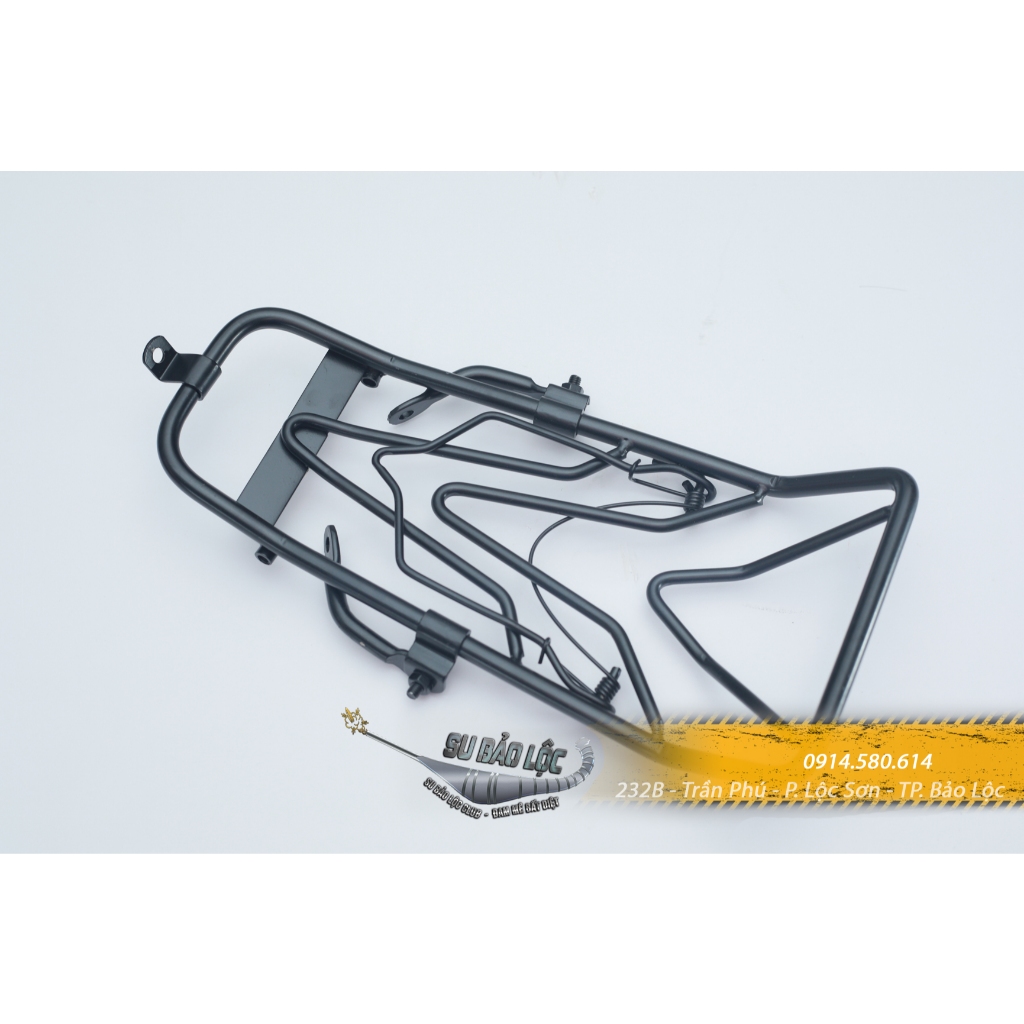 BAGA GIỮA INOX 10 LY ĐEN APIDO YAZ - YAZ125