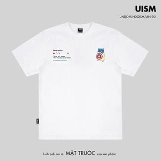 Áo Thun Unisex Undo Gossip All Day Màu Trắng 100% Standard Cotton - Local Brand Chính Hãng