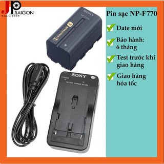 Bộ 1 pin 1 sạc máy ảnh thay thế cho Sony NP-F770