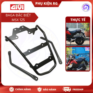Baga sau Givi cho Xe MSX 125 2018, Cảng sau Đặc Biệt Cho Xe MSX125 chắc chắn