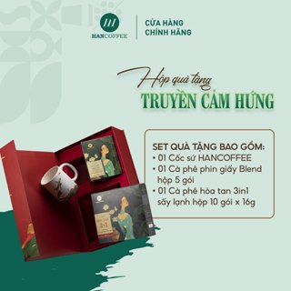 Hộp Quà Tặng TRUYỀN CẢM HỨNG HANCOFFEE - Hộp Quà Biếu, Tặng Sang Trọng Và Lịch Sự