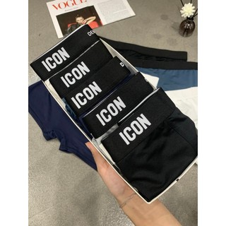 Quần lót nam thun lạnh đùi I.CON co dãn 4 chiều, thấm hút mồ hôi
