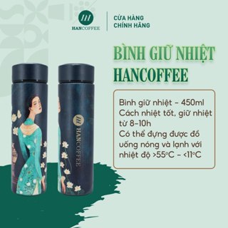 Bình Giữ Nhiệt HANCOFFEE Chất Liệu Inox 304 - Dung tích 450ml - Giữ nhiệt tới 10 tiếng