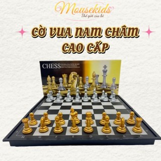 Bộ cờ vua nam châm cao cấp - bàn cờ vua lớn 36*36cm sato