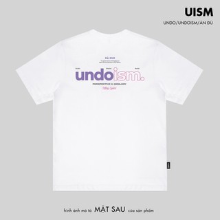 Áo Thun Unisex Undo Symbol Màu Trắng 100% Standard Cotton - Local Brand Chính Hãng