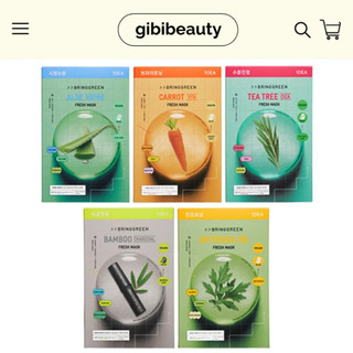 Mặt nạ BRING GREEN Fresh Mask 20g