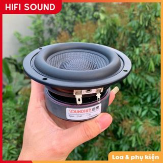 Loa siêu trầm / mid bass/ loa sub 3 /4 /5.25 /6.5 inch/ 8 inch 4ω 35,45,60,100w, 200w nón sợi carbon khung đúc nhôm