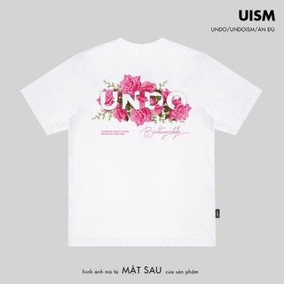 Áo Thun Unisex Undo Rose Màu Trắng 100% Standard Cotton - Local Brand Chính Hãng