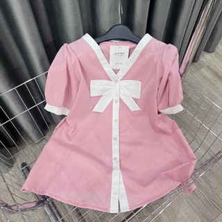 [40-110kg] Áo Bầu Bigsize ngắn tay mùa hè công sở siêu xinh - Oanhltk