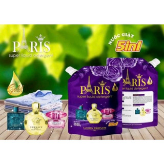Thùng 2 túi nước giặt paris 3.8l - siêu đậm đặc - lưu hương lâu