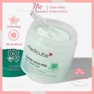 [Công ty] Toner Pad Dịu Da Nhạy Cảm Medicube Super Cica Pad (Vegan) 150g/70 miếng