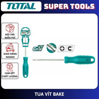 Đồ nghề total tua vít bake 5x100mm thtdc2246 / 6x125mm thtdc2256 / 6x150mm thtdc2266