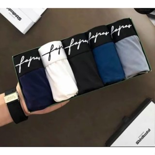 Combo 5 quần lót nam [ Hàng Loại 1] quần sịp nam chữ ký góc trái chất thun lạnh thoáng mát co dãn