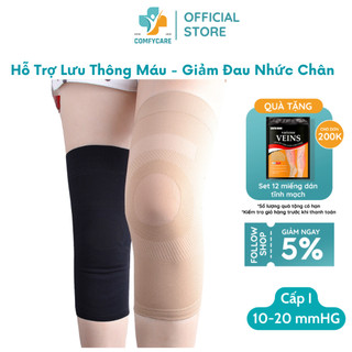 Tất Suy Giãn Tĩnh Mạch Đầu Gối Chân Cấp 1 - COMFYCARE - Hỗ Trợ Lưu Thông Máu Tạo Áp Lực Giảm Đau Nhức