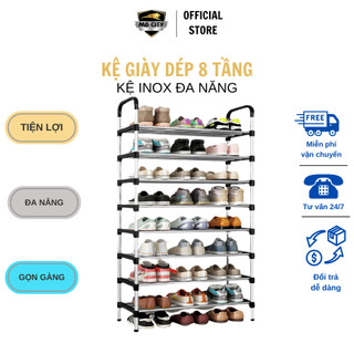 Kệ giầy dép 8 tầng - giá để giày dép đa năng - kệ để đồ - kệ giầy mẫu mới hot hàng loại 1