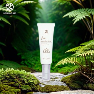KEM CHỐNG NẮNG SPF 50+ KIM PHỤC SẮC NÂNG TÔNG NHẸ DA TỰ NHIÊN