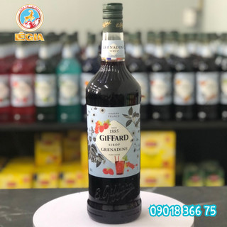 SIRO GIFFARD LỰU 1L - GIFFARD GRENADINE SYRUP