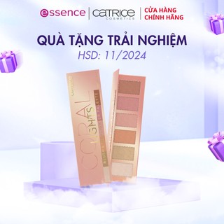 Phấn má hồng Catrice Coral Lights Blush & Highlighter Palette 6 màu