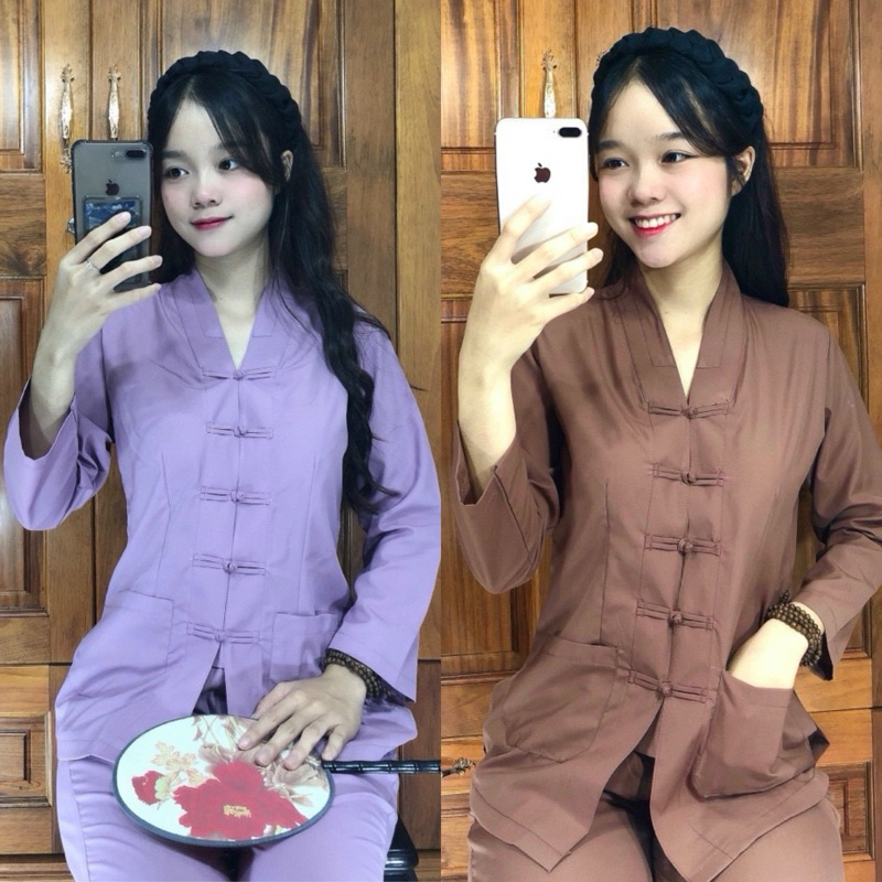 La Hán Nữ # Đồ Lam Đi Chùa Nữ