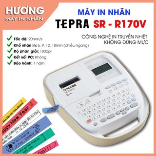 Máy in nhãn TEPRA SR-R170V - Máy có tiếng Việt