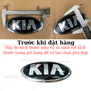 Logo KIA mới - logo KN ( chữ bạc nền đen)