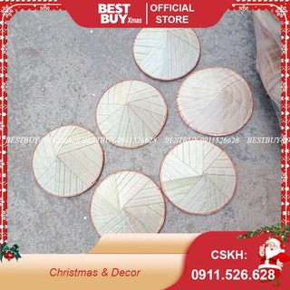 Nón lá decor - Trang trí tết, giỏ quà, tháp hoa