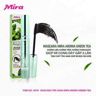 Mascara Trà Xanh Làm Dày và Cong Mi gấp 2 lần Aroma Green Tea  B799
