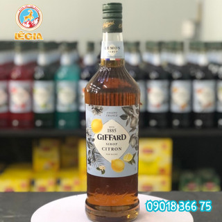 SIRO GIFFARD CHANH 1L - GIFFARD LEMON SYRUP