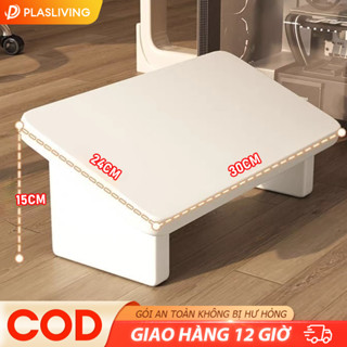 Ghế Kê Gác Chân Công Chất Liệu Gỗ Mdf Thái Học Giá Rẻ Thương Cho Văn Phòng, Làm Việc, Học Tập Chống Đau Mỏi Chân